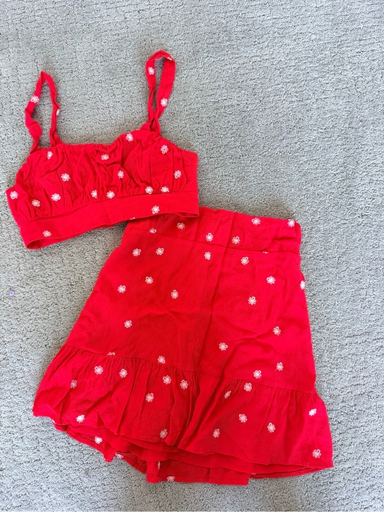 For Love And Lemons Dresses & Skirts - For Love & Lemons Bralette and Mini Skirt Set